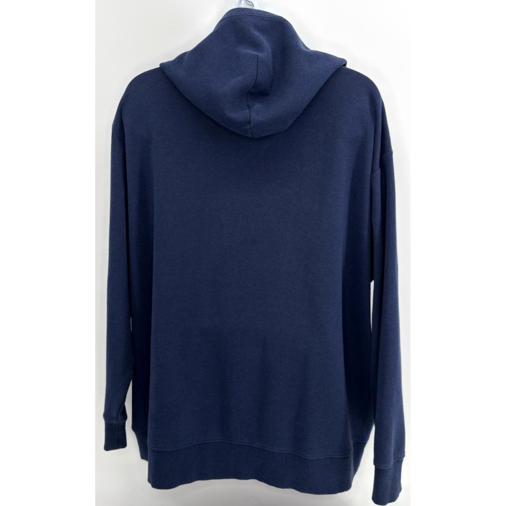 Polo Ralph Lauren Mens Big & Tall 3XLT Lightweight Knit Hoodie Navy - Picture 5 of 15